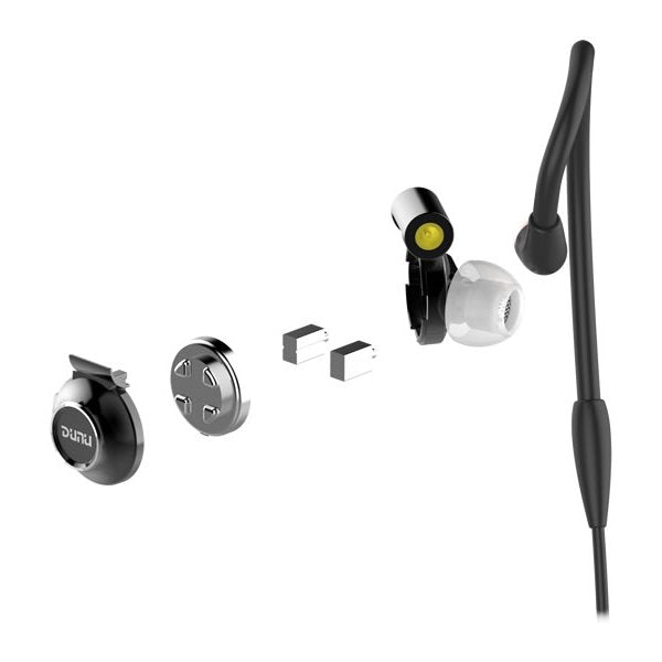 DUNU DK-3001 hybrid earphones, sound filters and nozzles
