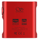 Shanling M0 Pro music player, red, back