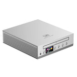 Shanling CR60 CD transport and ripper, silver, angled