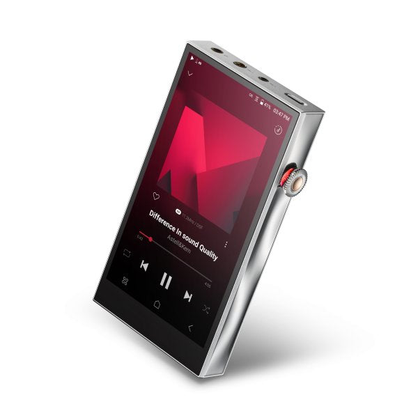 Astell&Kern A&futura SE300 music player, front, angled