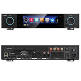 FiiO S15 streamer, black, front and rear panels