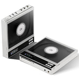 Shanling EC Zero AKM portable CD player, silver, front and back