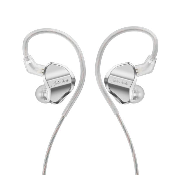 FiiO Jade Audio JD1 earphones, silver, pair