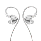 FiiO Jade Audio JD1 earphones, silver, pair