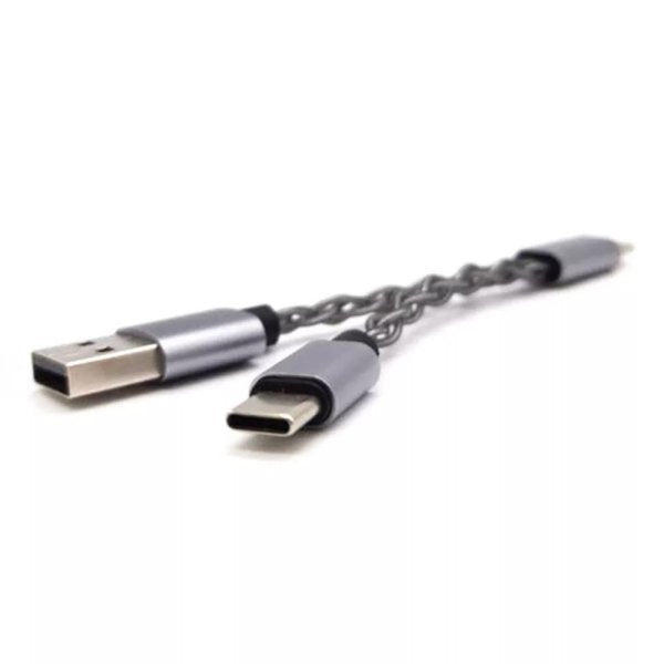 iBasso CB19 USB Y-cable, USB-C plugs close-up