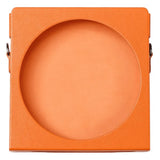 FiiO DM15 leather case, orange, inside