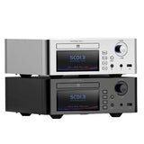 Shanling SCD1.3 SACD player, silver and black, stacked