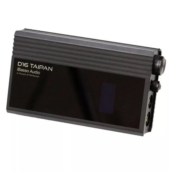 iBasso D16 Taipan portable DAC, back, angled