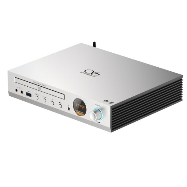 Shanling CD80 II CD player, silver, angled
