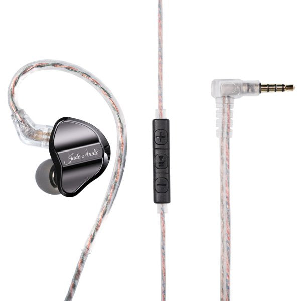 FiiO Jade Audio JD1 earphones, black, with 3.5mm cable and microphone