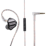 FiiO Jade Audio JD1 earphones, black, with 3.5mm cable and microphone