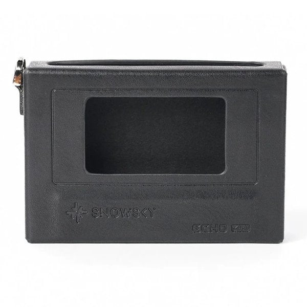 Snowsky Echo Mini leather case, black, front