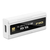 FiiO KA5 USB dongle DAC, white, angled