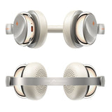 FiiO Snowsky Anytime noise-cancelling Bluetooth headphones, white, ear cups inside and out
