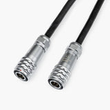 Ferrum Power Link 4-pin DC cable, connectors close-up