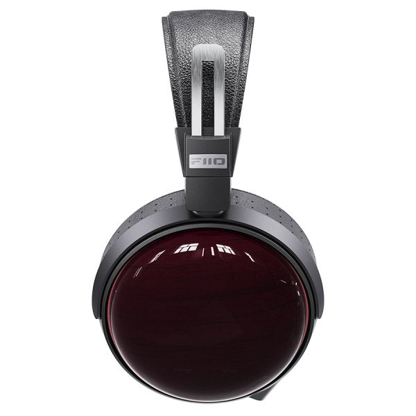 FiiO FT13 closed-back headphones, side view of the wooden cup