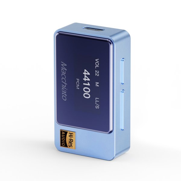 iBasso JR Macchiato USB dongle DAC, blue