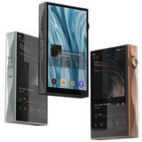 Shanling M3 Plus music player, grey, black and mocha