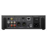 FiiO K15 desktop DAC and headphone amp, black, rear panel