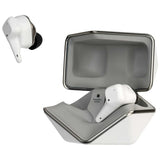 HiFiMAN Svanar Wireless Junior earbuds, open case, angled