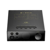 Shanling EH3 desktop DAC and headphone amp, black, from above