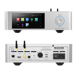 Shanling SMT1.3 streamer and digital transport, silver, front and rear panels
