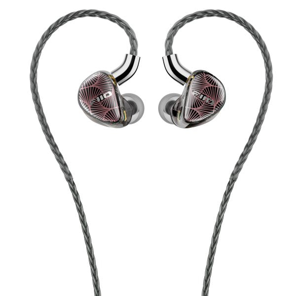 FiiO FX15 hybrid in-ear monitors, with cable