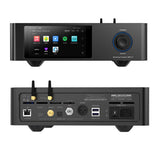 Shanling SMT1.3 streamer and digital transport, black, front and rear panels
