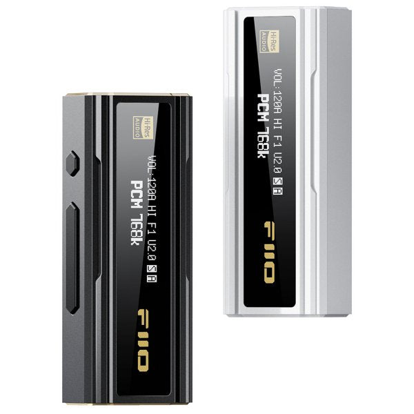 FiiO KA5 USB dongle DAC, black and white