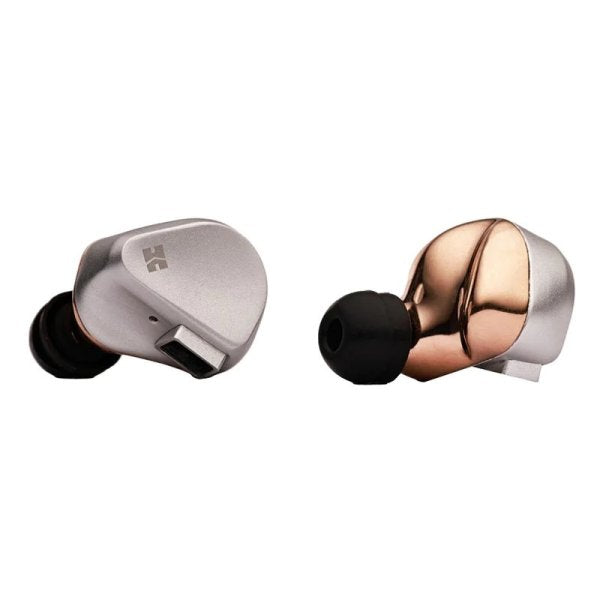 HiFiMAN Svanar in-ear monitors, shells, angled
