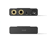 FiiO Q11 portable DAC and headphone amp, output and input ends
