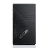 FiiO JM21 music player, black, carbon-pattern back