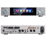 FiiO S15 streamer, silver, front and rear panels