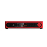 FiiO DM15 R2R CD player, red, front panel