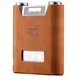 Shanling H5 leather case, with the H5 fitted