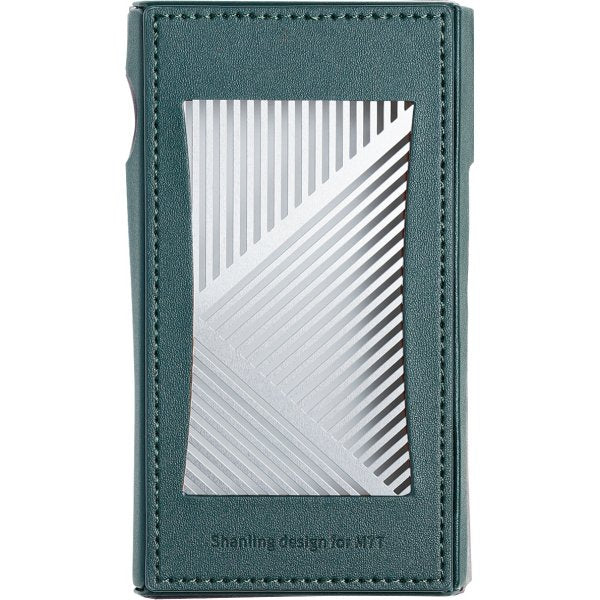 Shanling M7T leather case, green, back