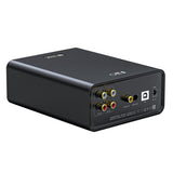 FiiO K7 desktop DAC and headphone amp, rear angled