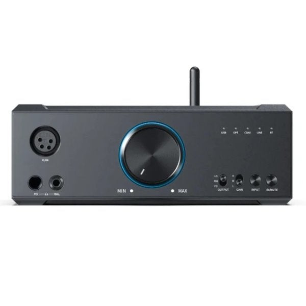FiiO K9 AKM desktop DAC and headphone amp, front