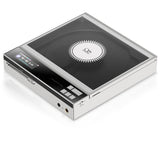 Shanling EC Zero AKM portable CD player, silver, angled