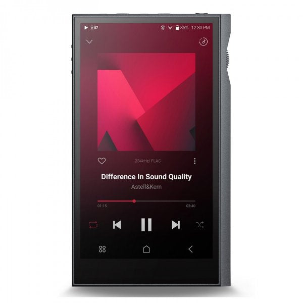 Astell&Kern KANN ULTRA music player, front with screen