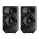 FiiO SP5 active desktop speakers, black pair, front