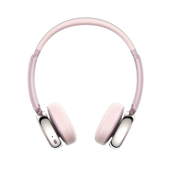 FiiO Snowsky Anytime noise-cancelling Bluetooth headphones, pink, front