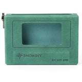 Snowsky Echo Mini leather case, green, front