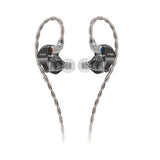 FiiO JH5 hybrid earphones, silver, pair