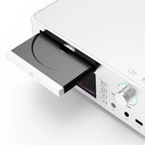 Shanling SCD1.3 SACD player, silver, disc tray open