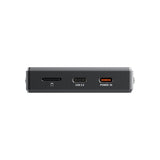 FiiO M33 R2R music player, black, bottom with ports