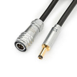 Ferrum HYPSOS dual-output hybrid power supply, DC cable with barrel plug