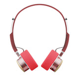 FiiO EH11 Bluetooth on-ear headphones, burgundy, front