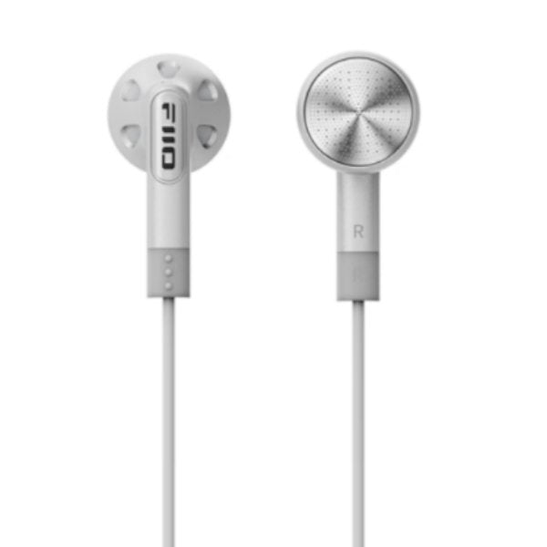 FiiO FF1 earbuds, silver, pair