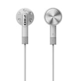 FiiO FF1 earbuds, silver, pair
